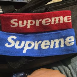 Two Supreme Headbands 