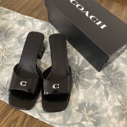 Coach Chunky Heels