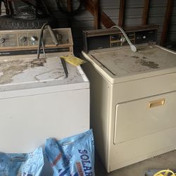 Washer and Dryer