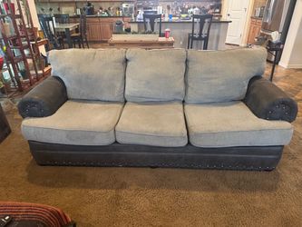 3-Seat Sofa with Nailhead Trim