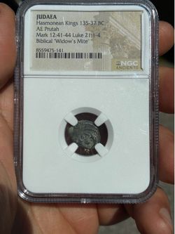 Biblical Widows Mite NGC CERTIFIED
