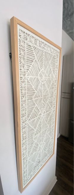 Framed Geometric Tapestry
