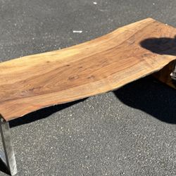 Custom Walnut Coffee Table