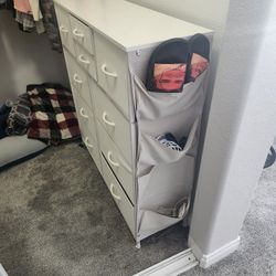 Dresser With Cloth Drawers