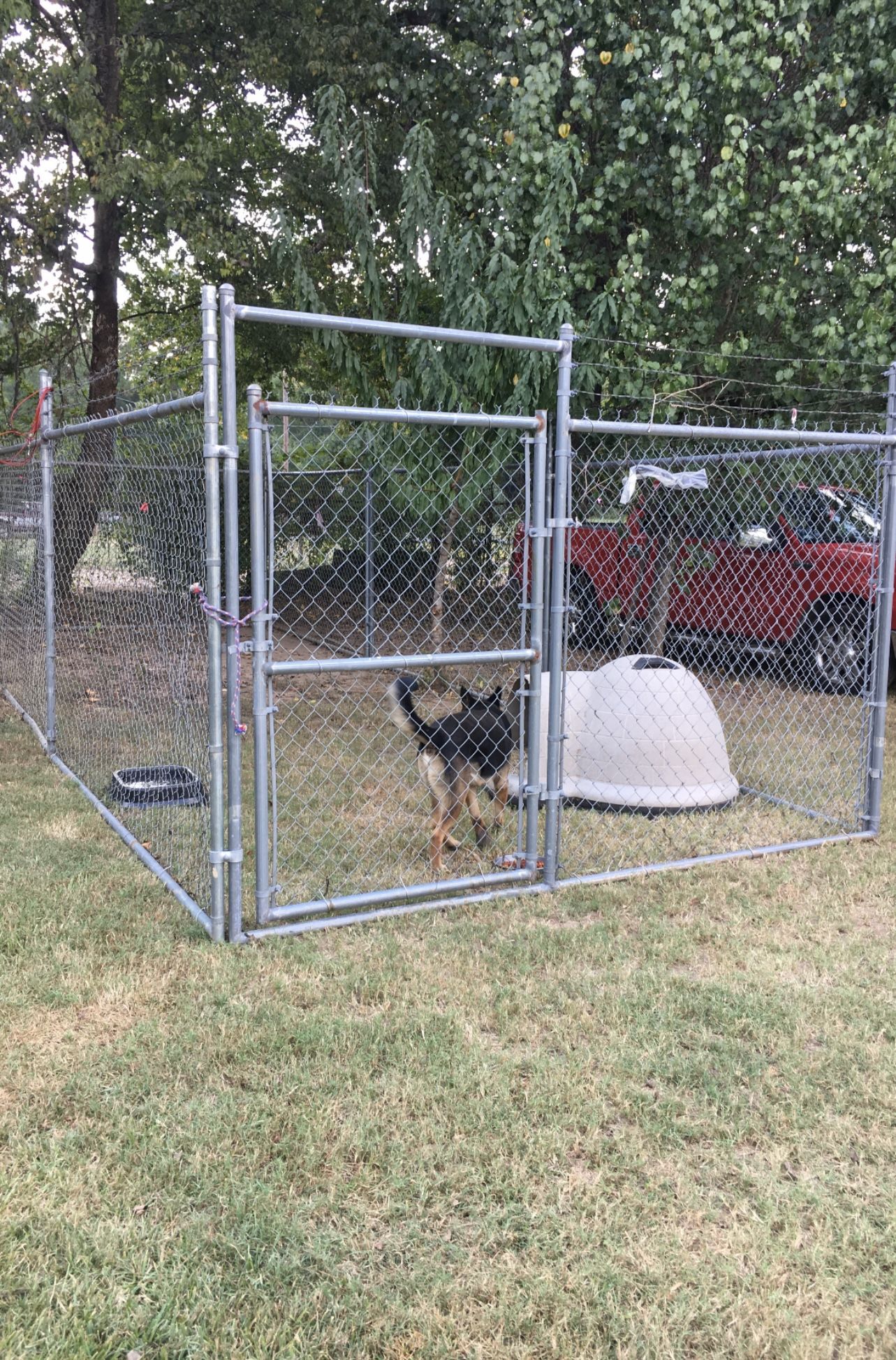 Dog Pen Heavy Duty, 20x20, 8 ft high