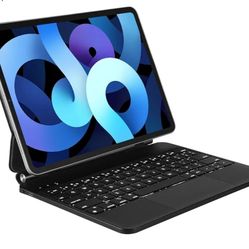 Magic-Style Keyboard Case for 10.9 inch iPad Air (2022, 5th/4th Gen), iPad Pro 11 inch (2022, 4th/3rd/2nd/1st Gen) Multi Touch Trackpad, Detachable Ma