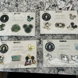 Disney Mickey Mouse Memories Limited Release Pins 9,10,11,12