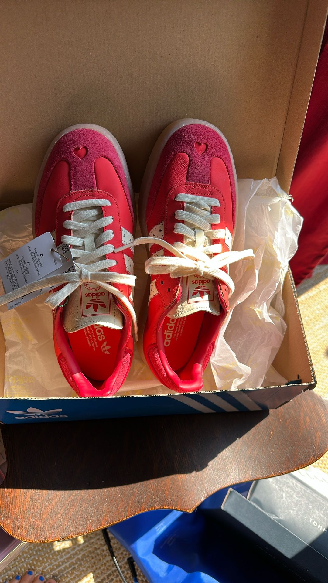 Adidas Sambae Red