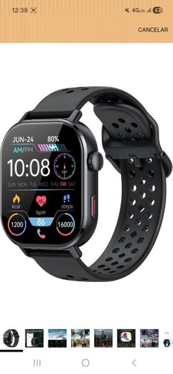 Smart Watch for Men GPS, Black