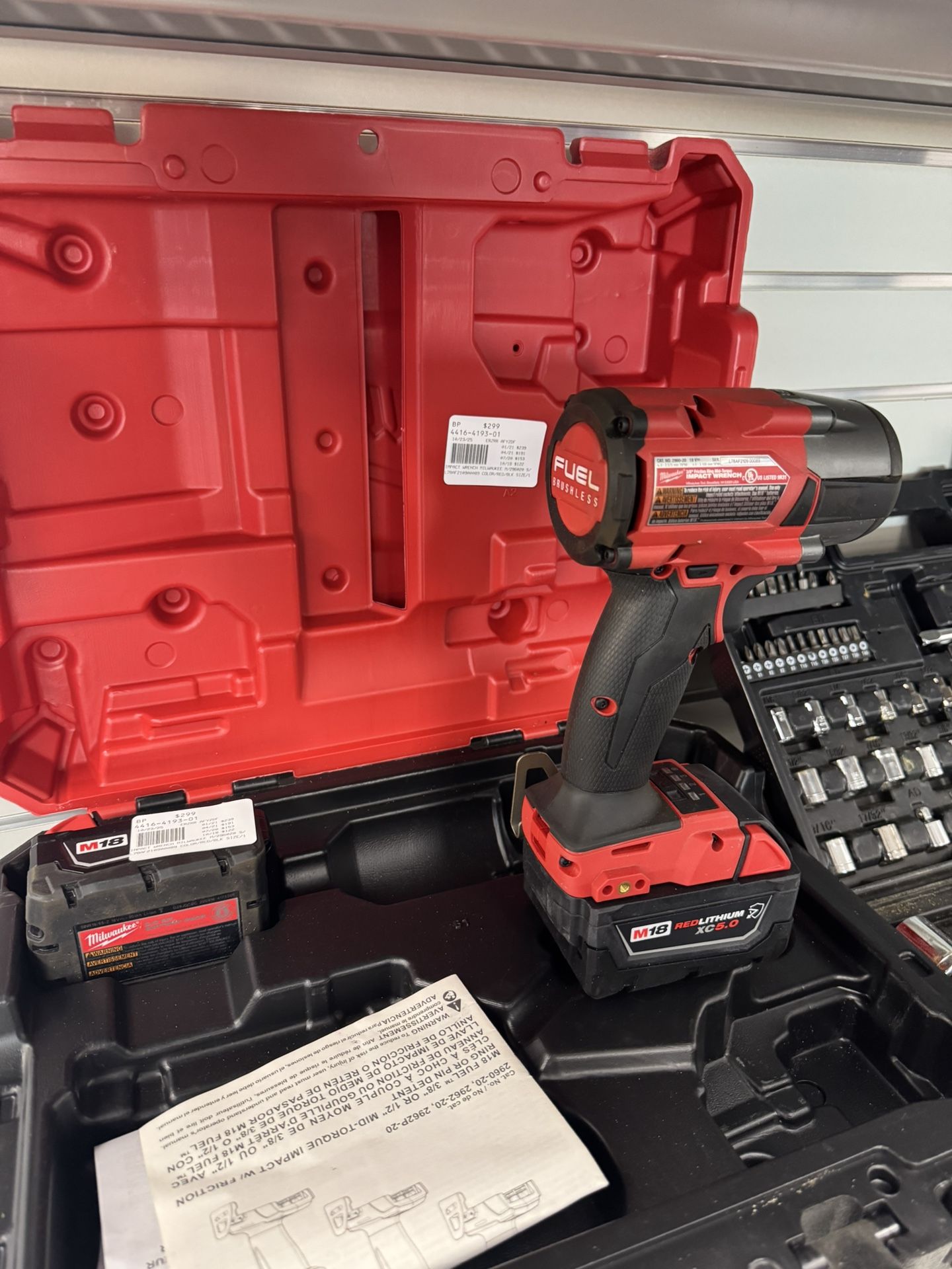 milwaukee impact wrench