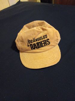 Vintage Los Angeles Raiders Cord Hat