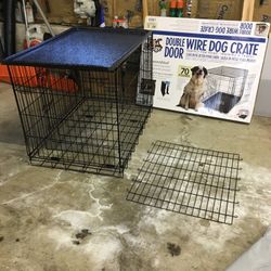 Large Dbl Door Dog Crate