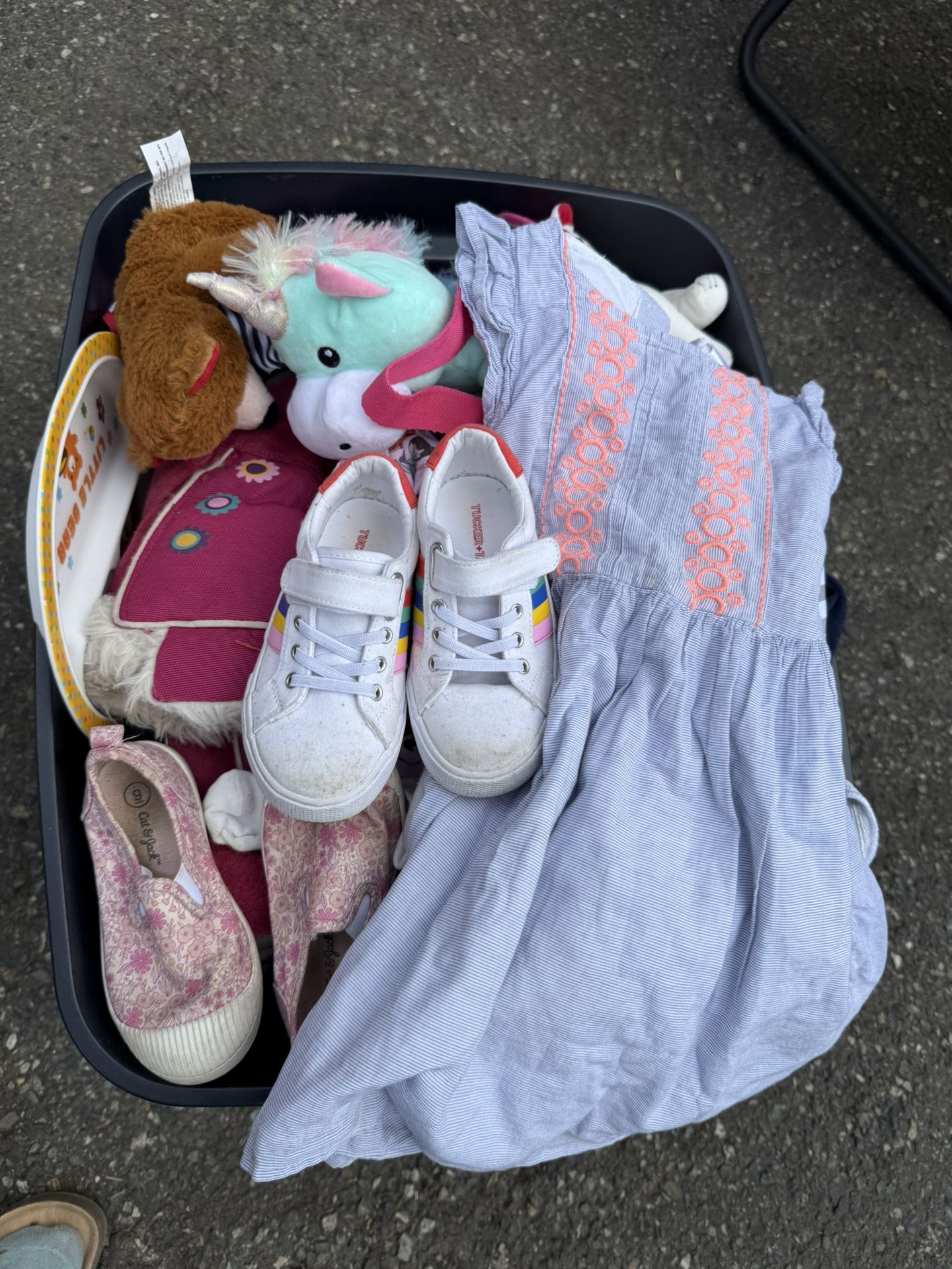 Huge Bin Clothes For Girl 3-4 Years