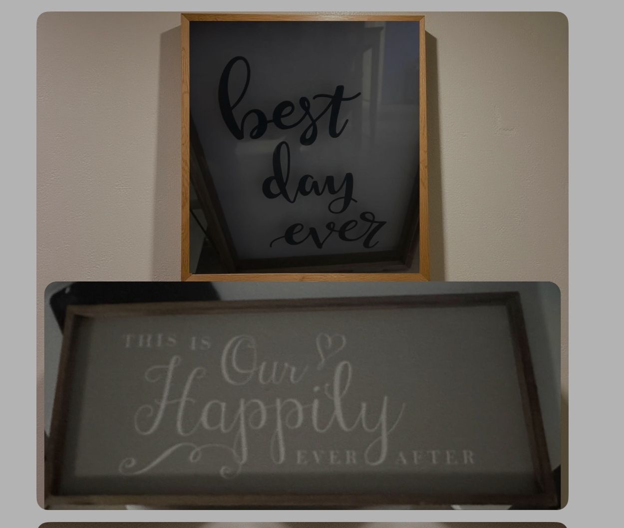 Wedding Frames Preloved