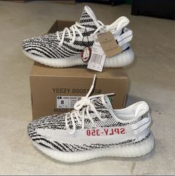 Yeezy Boost 350 V2 Zebras Size 8