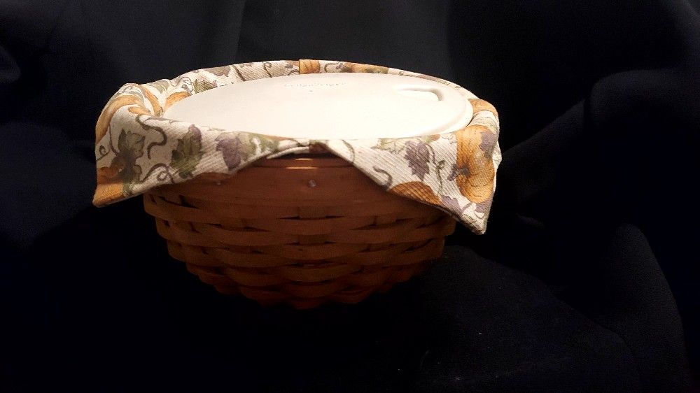 7" Longaberger Bowl Basket Set