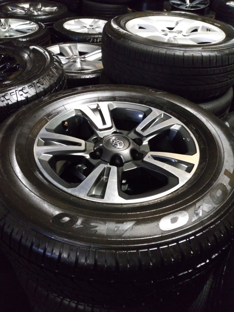 Tundra Rims Tacoma Wheels Tacoma TRD Pro Style Rims FJ Cruiser Sequoia
