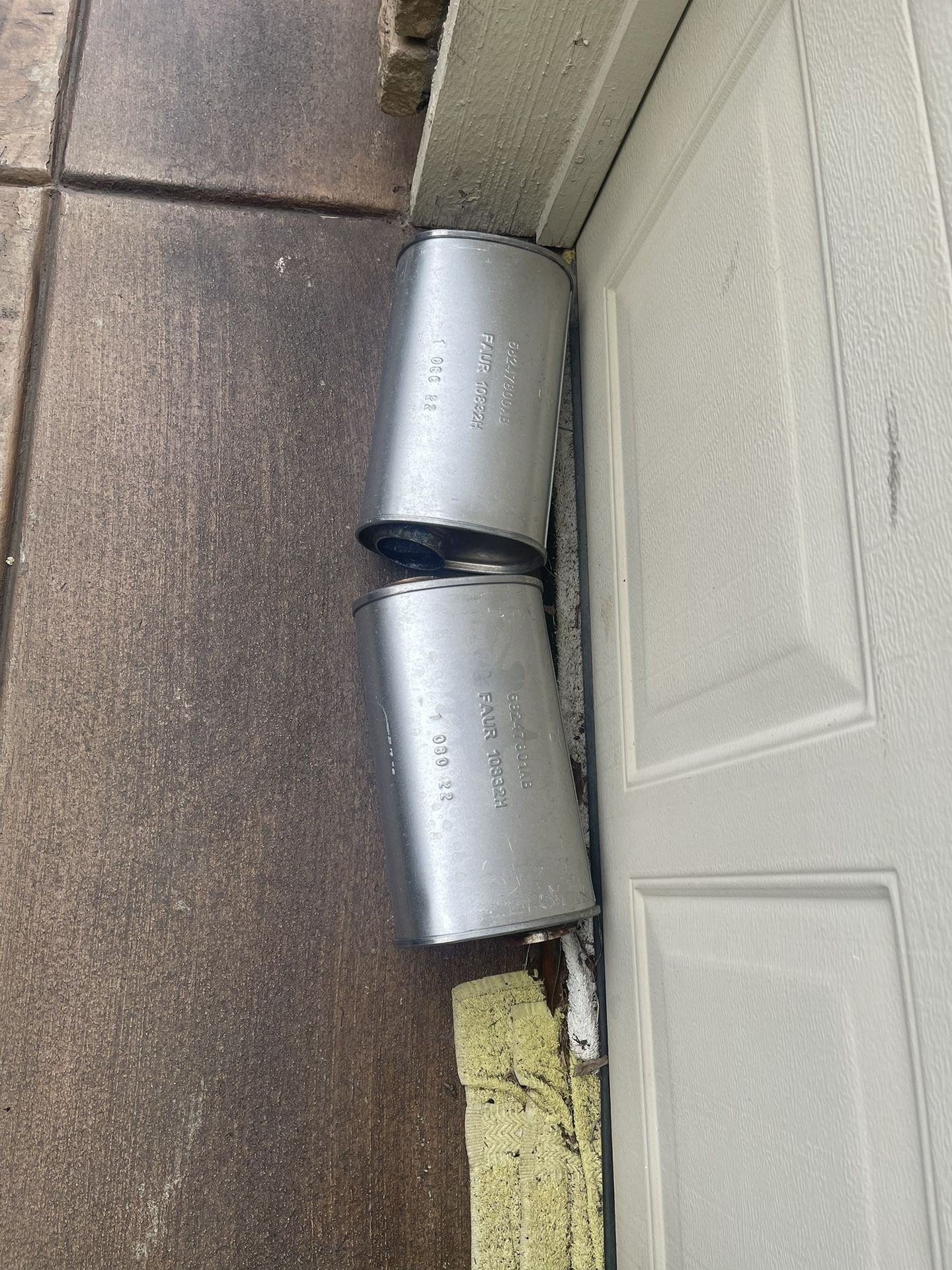 2022 Dodge Charger Hellcat Stock Mufflers