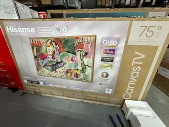 MEMORIAL DAY SALES!!! 75" Hisense 4K LED QLED HDR Smart Canvas 75S75N