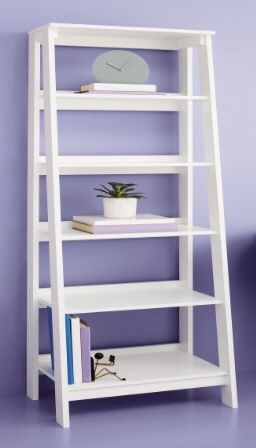 Trestle 5 Shelf Bookcase White - Room Essentials