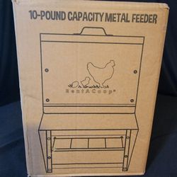 Metal Chicken Feeder