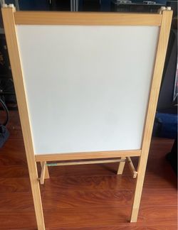 Kids Double Sided Easel Whiteboard
