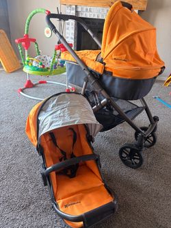 Uppa baby stroller and bassinet
