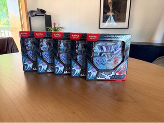5 x Pokemon Combined Powers Premium Collection
