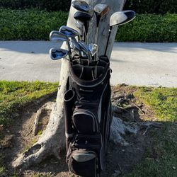 Golf Clubs With Covers 