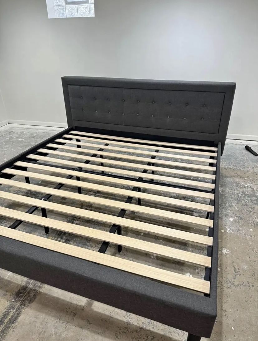 King Size Bed Frame Like New