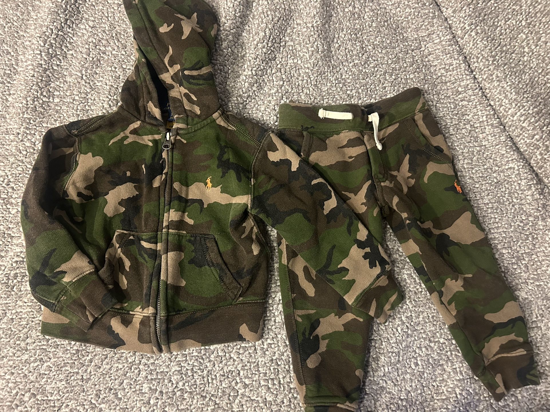 Polo Ralph Lauren toddler outfit- jacket and sweatpants