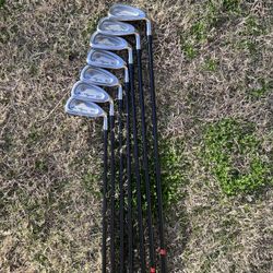 Ben Hogan BH-5 Offset Iron Set 3-9 Apex Edge Mens Graphite Golf Clubs Irons