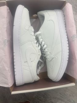 Jordan 1 Travis Scott white mansion party