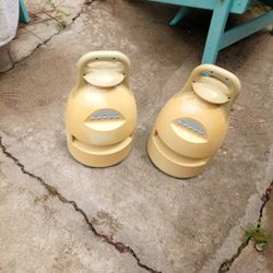 A Pair Of Outdoor 70's  Speakers 