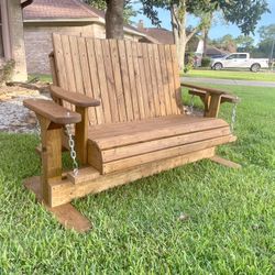 Solid Wood Glider/Bench