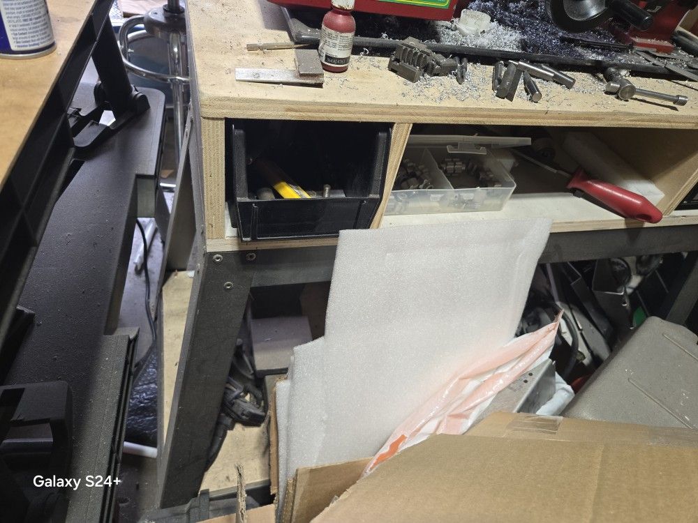 Mini Lathe With Stand & Tools