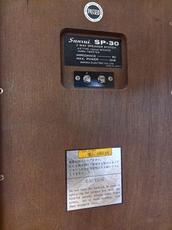 Retro Vintage speakers