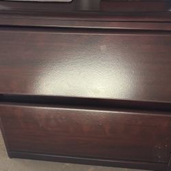 Wooden Filing Cabinet