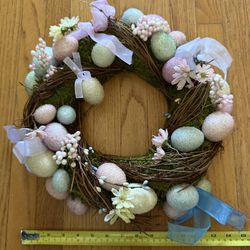 Festive Easter Spring Wreath