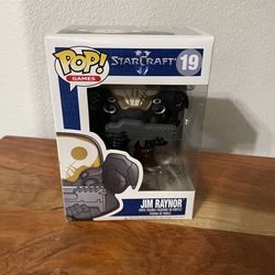 Funko Pop! Games  - StarCraft 2 -  Jim Raynor #19 - Vaulted