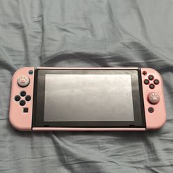 Nintendo switch pink case