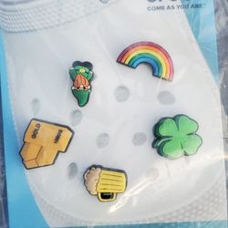 New St. Patrick Day Crocs Charms 