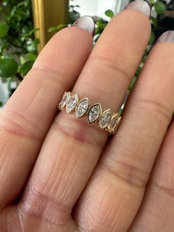 14k LAB Diamond Ring