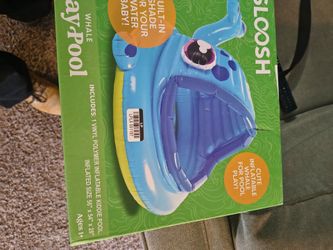 Inflatable kiddie pool