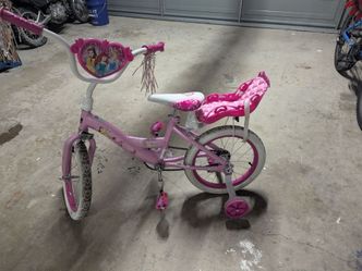 Girls training bike