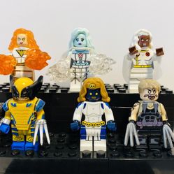 Unique X-Men Minifigure Collectibles | New Custom Lego Compatible Set