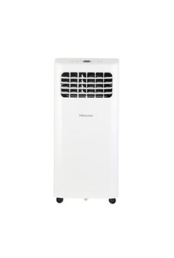 5000-BTU DOE (115-Volt) White Vented Portable Air Conditioner With Remote Cools 150-sq ft