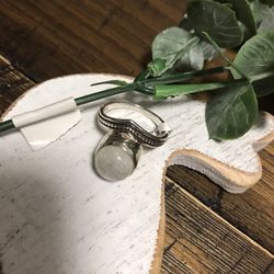 Moonstone Sterling Silver .925 Ring