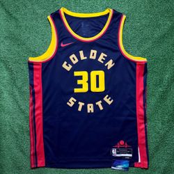 Stephen Curry Golden State Warriors Jersey X-Large Preowned
