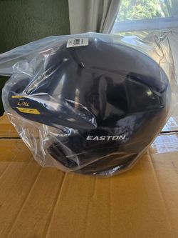 NEW Easton ALPHA Baseball Batting Helmet L/XL (7 1/8"-7 3/4") Black